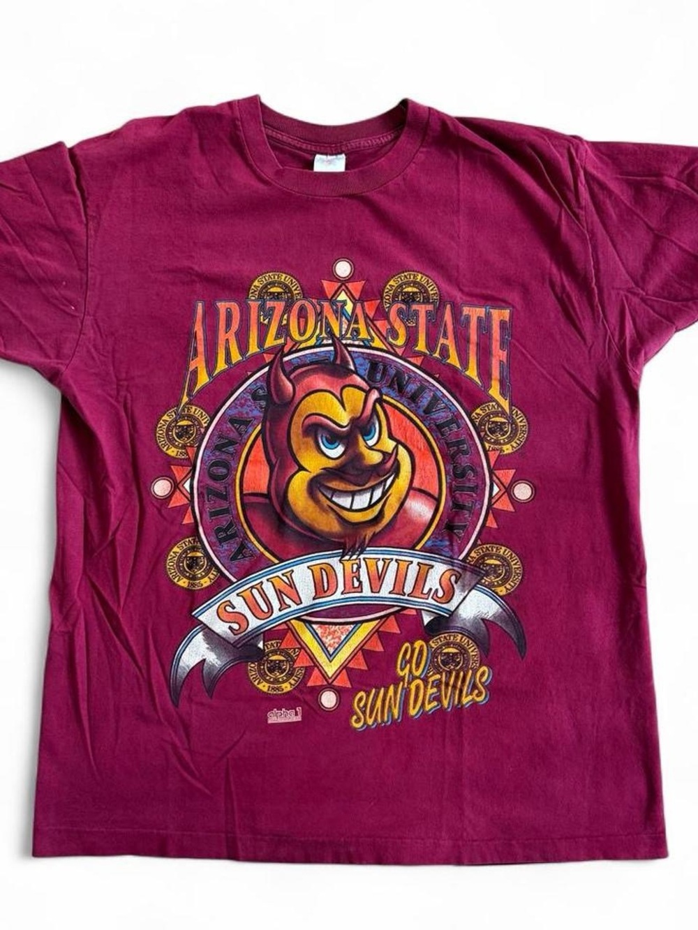 Vintage Arizona State University Sun Devils Shirt
